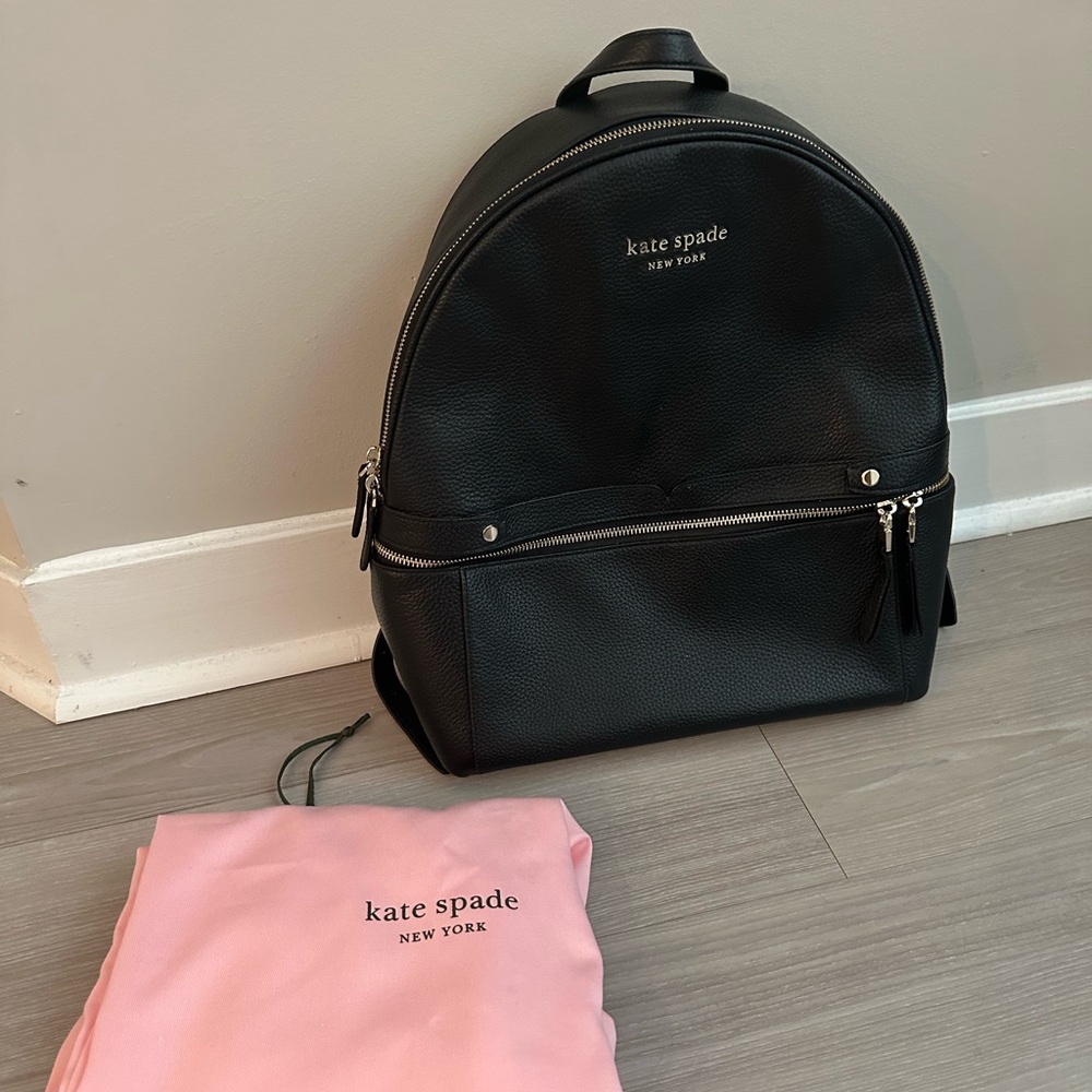 Kate Spade black backpack